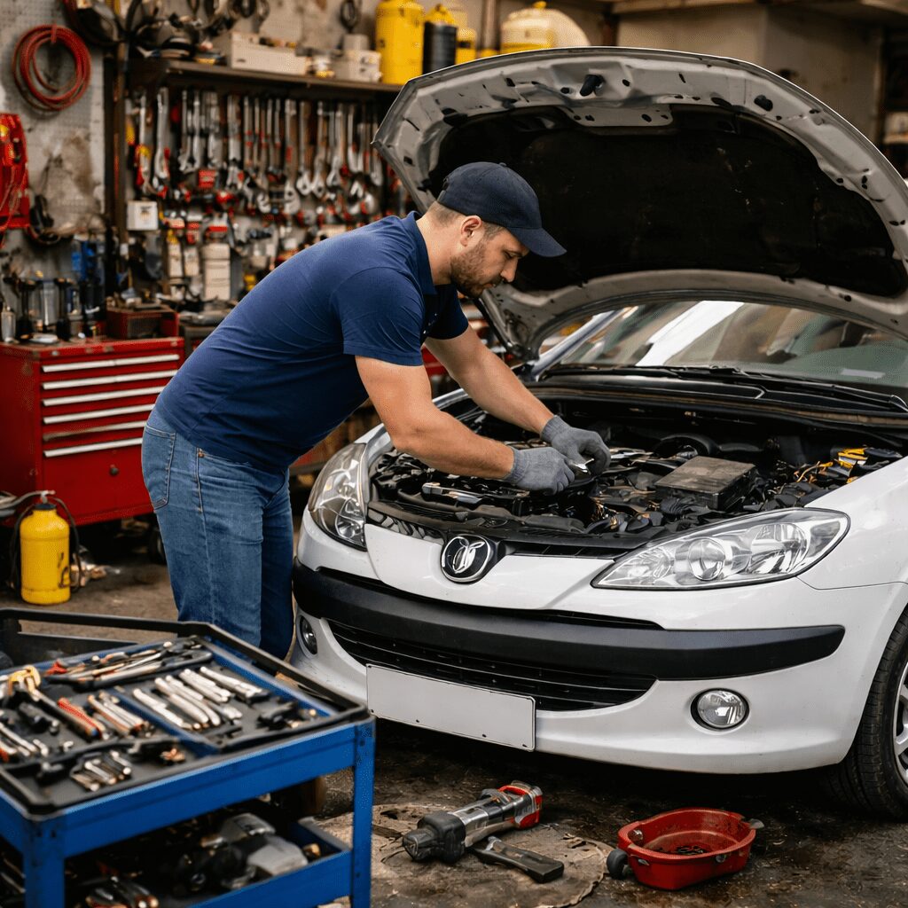 تعمیرگاه خودرو