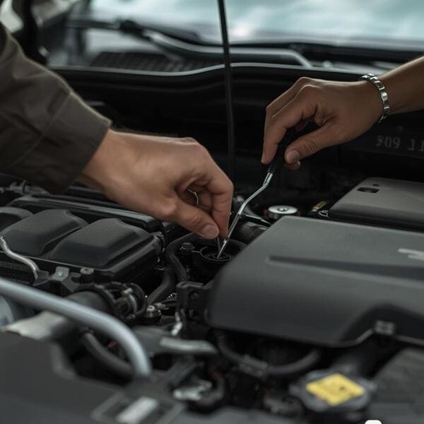 چک کردن روغن موتور