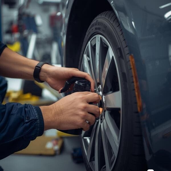 بررسی لاستیک خودرو قبل از سفر