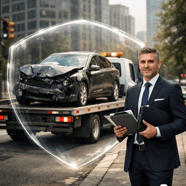 هزینه یدک کش با بیمه