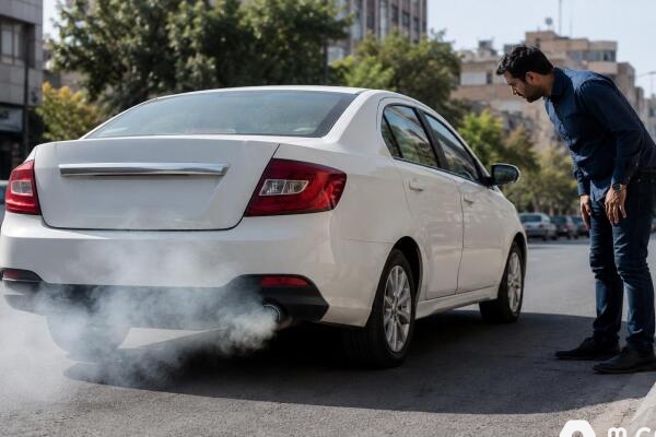 علت دود کردن خودرو