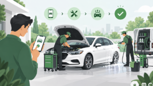 ثبت درخواست خدمات خودرو با موبایل در امداتکار